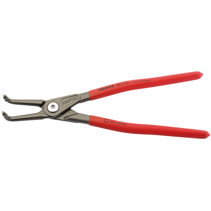 Knipex 48 21 J41 90° Internal Straight Tip Circlip Pliers, 85 - 140mm Capacity, 305mm DRA-75087