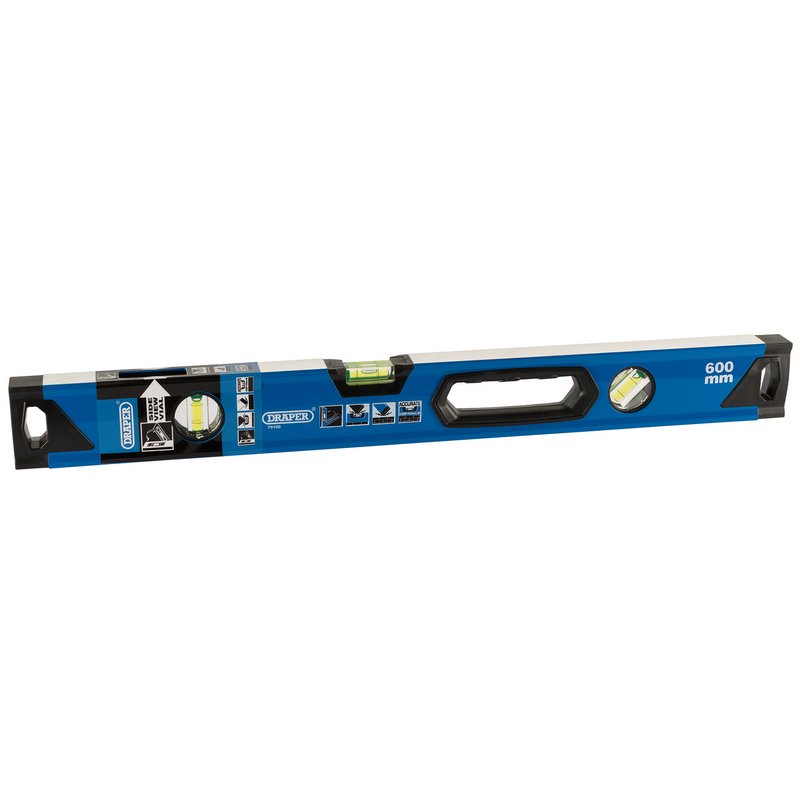 Draper Box Section Level with Side View Vial, 600mm DRA-75102