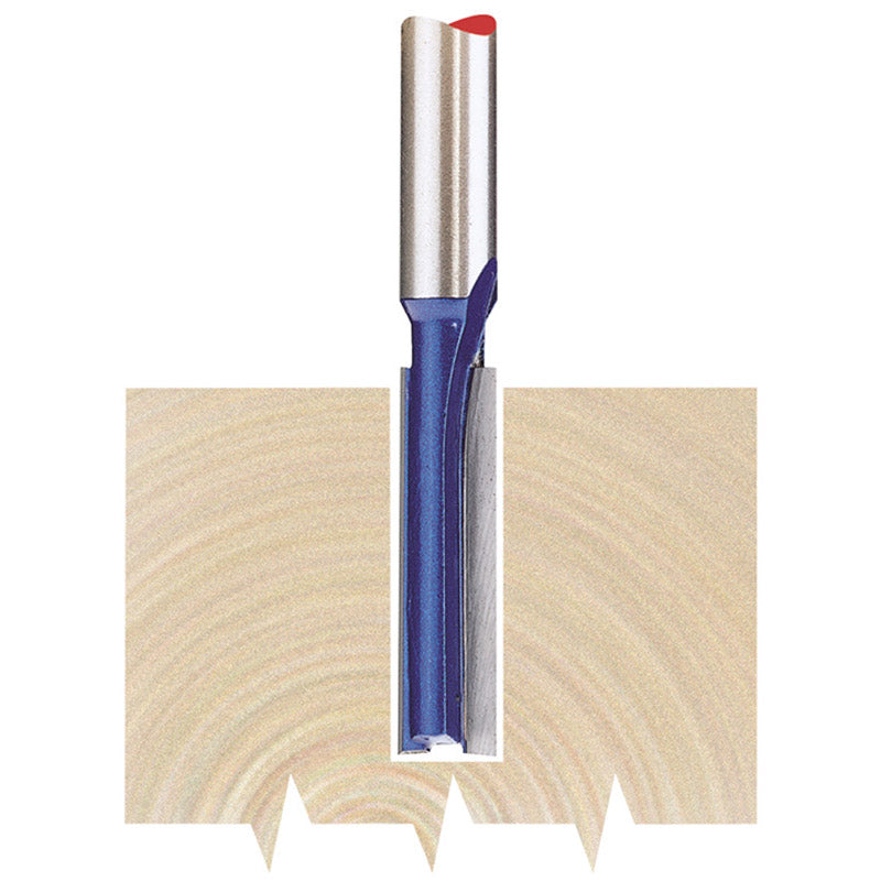 Draper TCT Router Bit, 1/4" Straight, 6.35 x 25mm DRA-75331