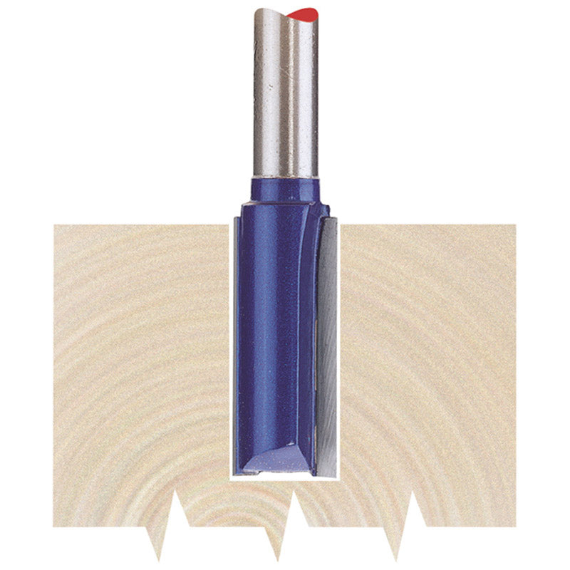 Draper TCT Router Bit, 1/4" Straight, 10 x 25mm DRA-75333