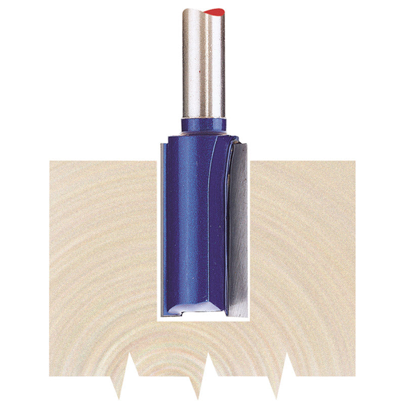 Draper TCT Router Bit, 1/4" Straight, 12.7 x 25mm DRA-75334
