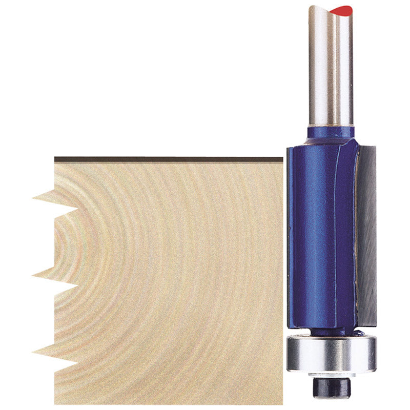 Draper TCT Router Bit, 1/4" Flush, 12.7 x 25mm DRA-75335