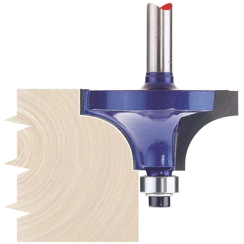 Draper TCT Router Bit, 1/4" Beading, 38 x 20mm DRA-75339