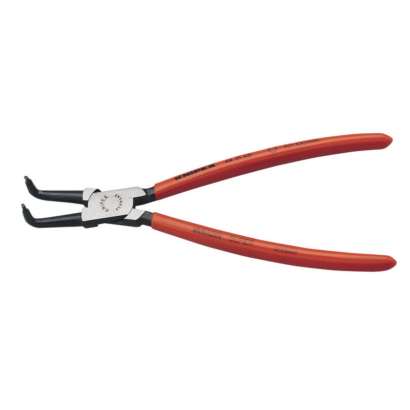 Knipex 44 21 J31 SBE J3190° Bent Internal Circlip Pliers, 40 - 100mm DRA-75778