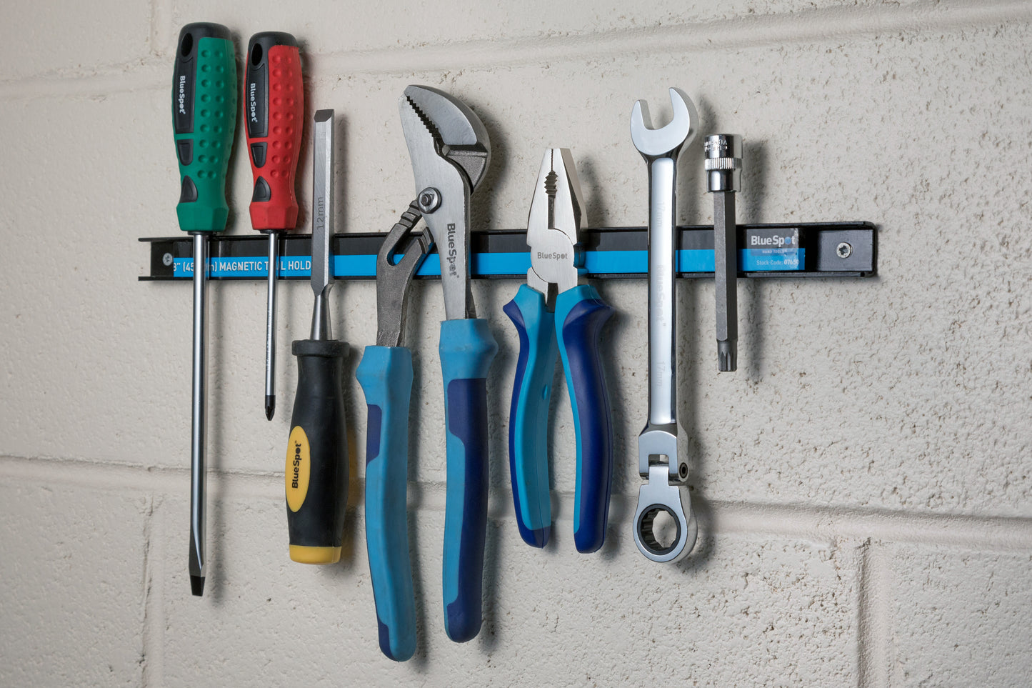 BlueSpot 3 PCE Magnetic Tool Holder Set 07650