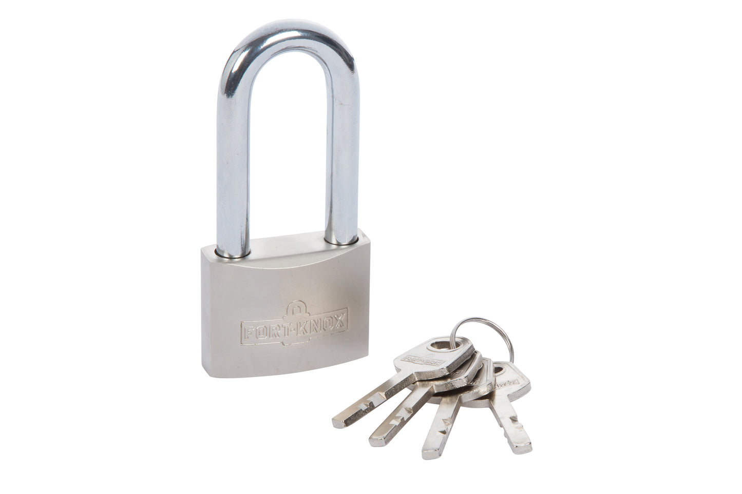 BlueSpot 50mm Long Shackle Satin Finish Padlock 77004