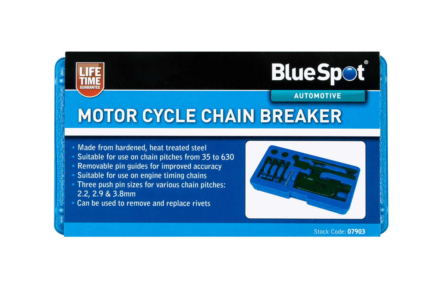 BlueSpot Motor Cycle Chain Breaker 07903