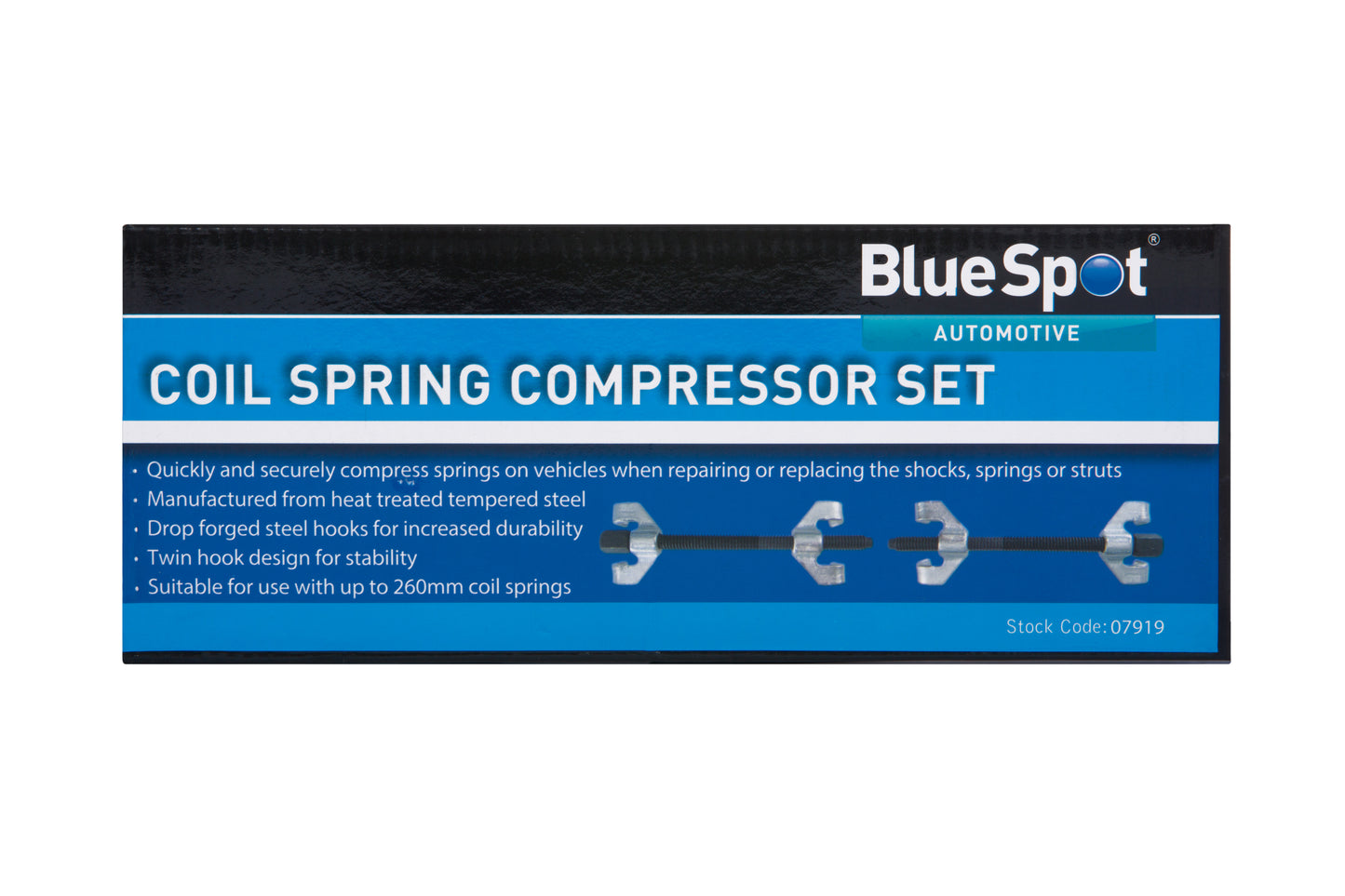 BlueSpot Coil Spring Compressor Set 07919
