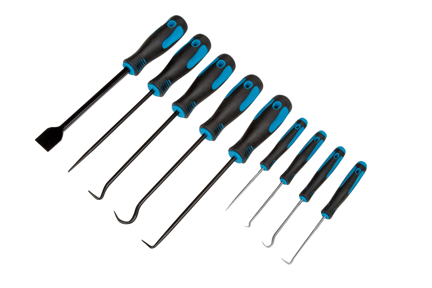 BlueSpot 9 PCE Heavy Duty Hook Pick and Scraper Set 07959