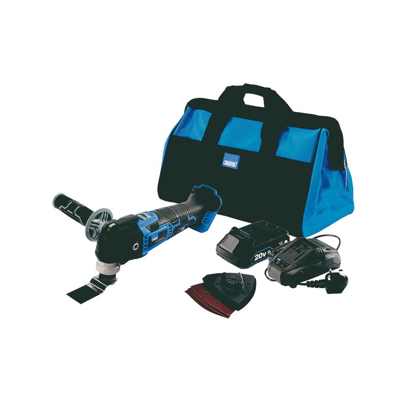 Draper Storm Force® ; 20V Oscillating Multi-Tool Kit DRA-79900