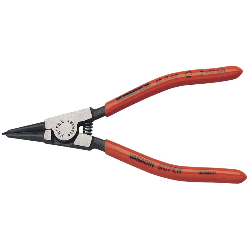 Knipex 46 11 A0 SBE A0 Straight External Circlip Pliers, 3 - 10mm DRA-81022