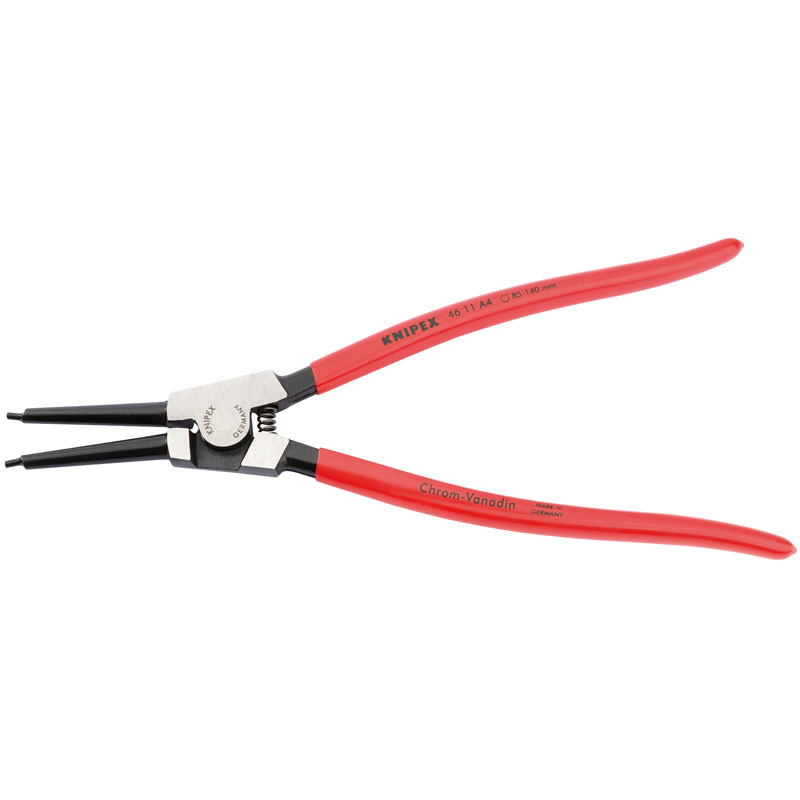 Knipex 46 11 A4 A4 Straight External Circlip Pliers, 85 - 140mm DRA-81030