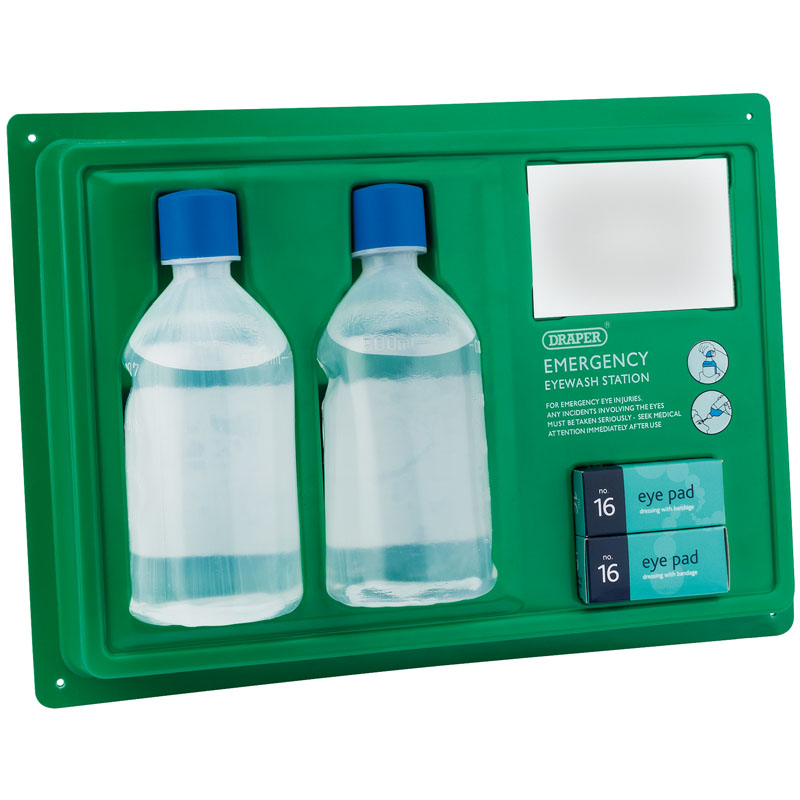 Draper Emergency Sterile Eye Wash Station DRA-81292