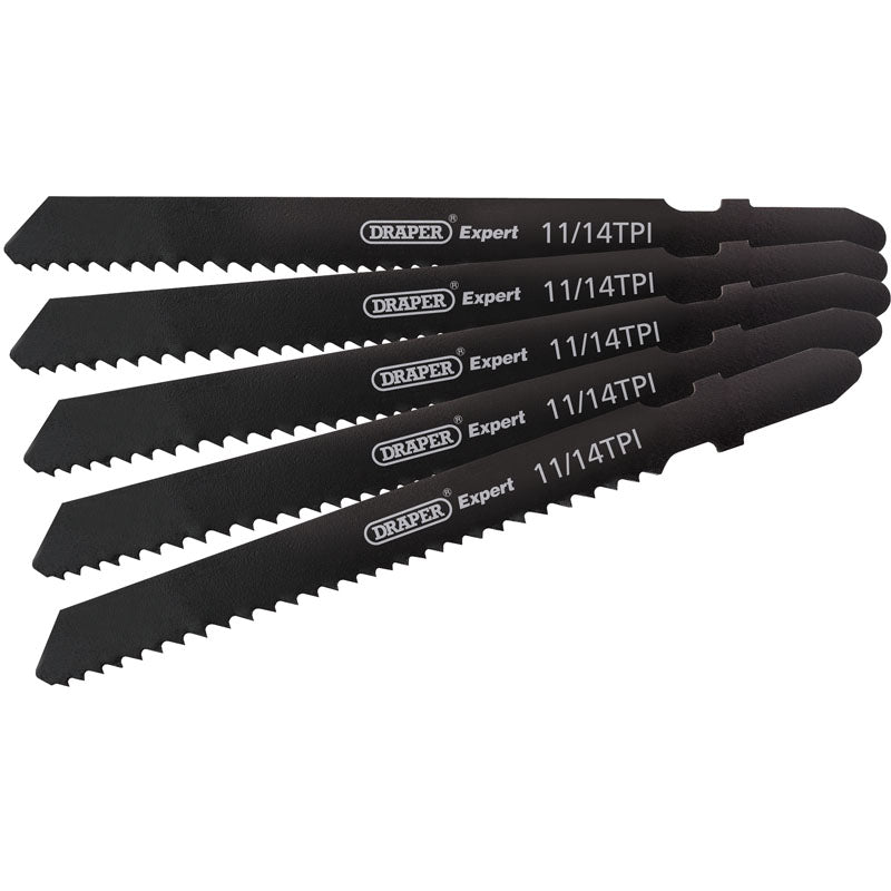 Draper DT118B Jigsaw Blade Set, 92mm (5 Piece) DRA-81730