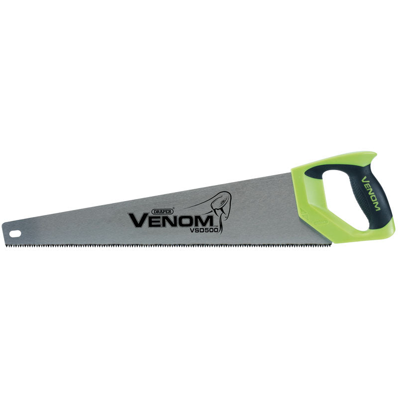 Draper Venom® ; First Fix Double Ground Handsaw, 500mm, 7tpi/8ppi DRA-82194