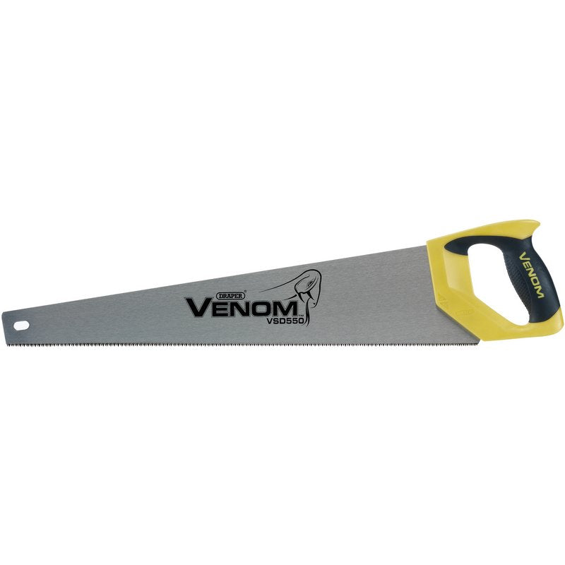 Draper Venom® ; Second Fix Double Ground Handsaw, 550mm, 11tpi/12ppi DRA-82197