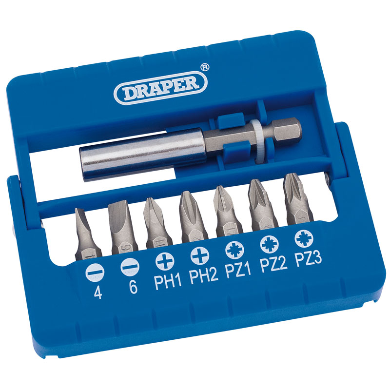 Draper Screwdriver and Magnetic Bit Set (8 Piece) DRA-82391