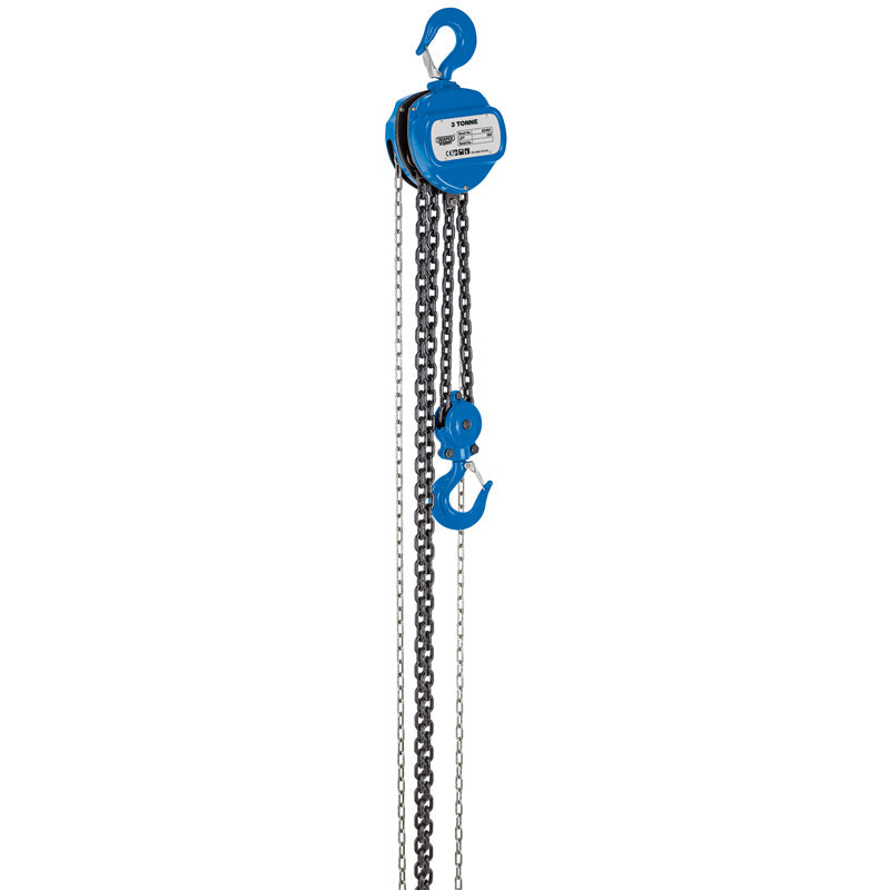 Draper Chain Hoist/Chain Block, 3 Tonne DRA-82461