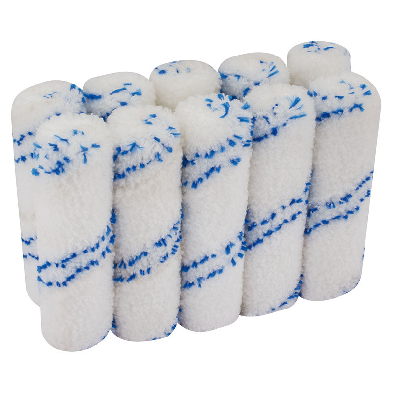 Draper Microfibre Paint Roller Sleeves, 100mm (Pack of 10) DRA-82548