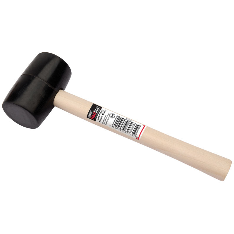 Draper Redline Rubber Mallet with Hardwood Shaft DRA-82761