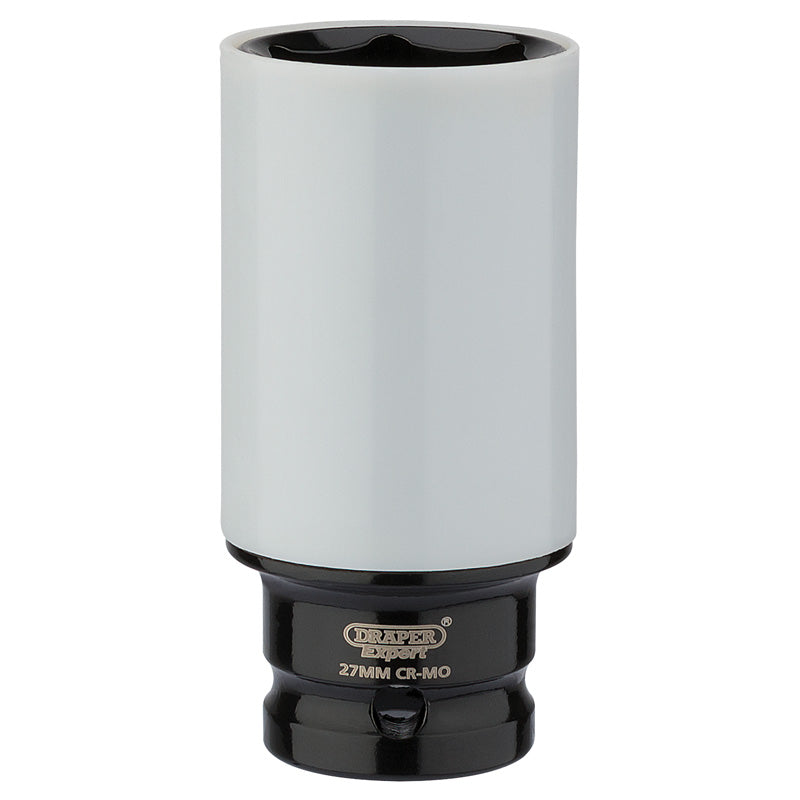 Draper 1/2" Sq. Dr. HI-TORQ® ; Wheel Nut Socket for Alloy Wheels (27mm) DRA-83061