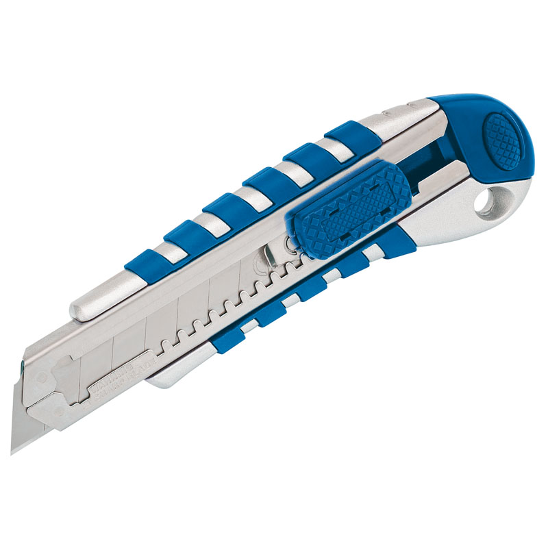 Draper Soft Grip Retractable Knife with Seven Segment Blade, 18mm DRA-83436