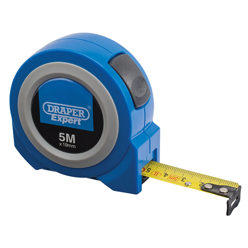 Draper Expert Autolock Measuring Tape, 5m/16ft x 25mm, Blue DRA-83630