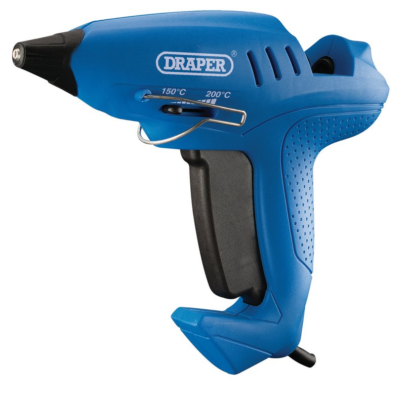 Draper Storm Force® ; Variable Heat Glue Gun, 400W, 6 x Glue Sticks DRA-83661