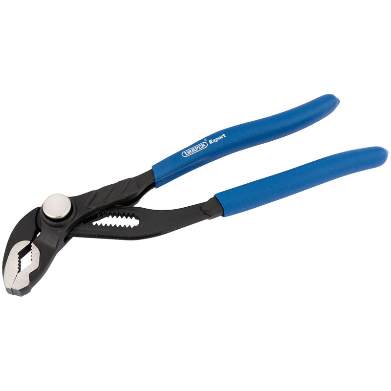 Draper Push Button Heavy Duty Waterpump Pliers, 200mm DRA-84447