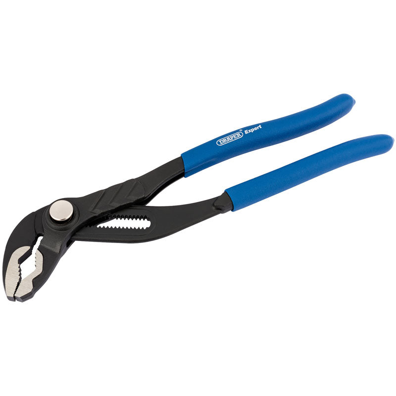 Draper Push Button Heavy Duty Waterpump Pliers, 250mm DRA-84448