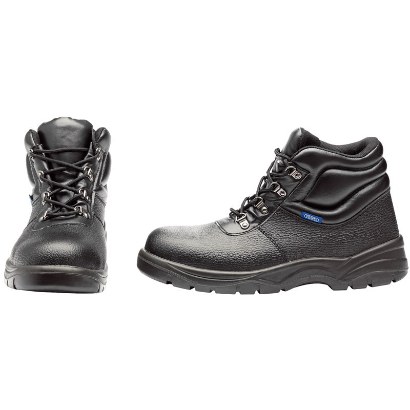 Draper Chukka Style Safety Boots, Size 10, S1 P SRC DRA-85953