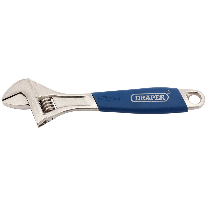 Draper Soft Grip Adjustable Wrench, 300mm DRA-88604
