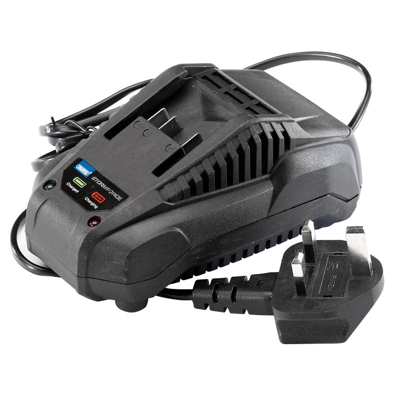 Draper Storm Force® ; 20V Charger For Power Interchange Range of Batteries DRA-89425
