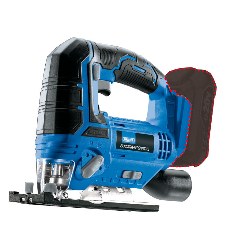 Draper Storm Force® ; 20V Jigsaw (Sold Bare) DRA-89477