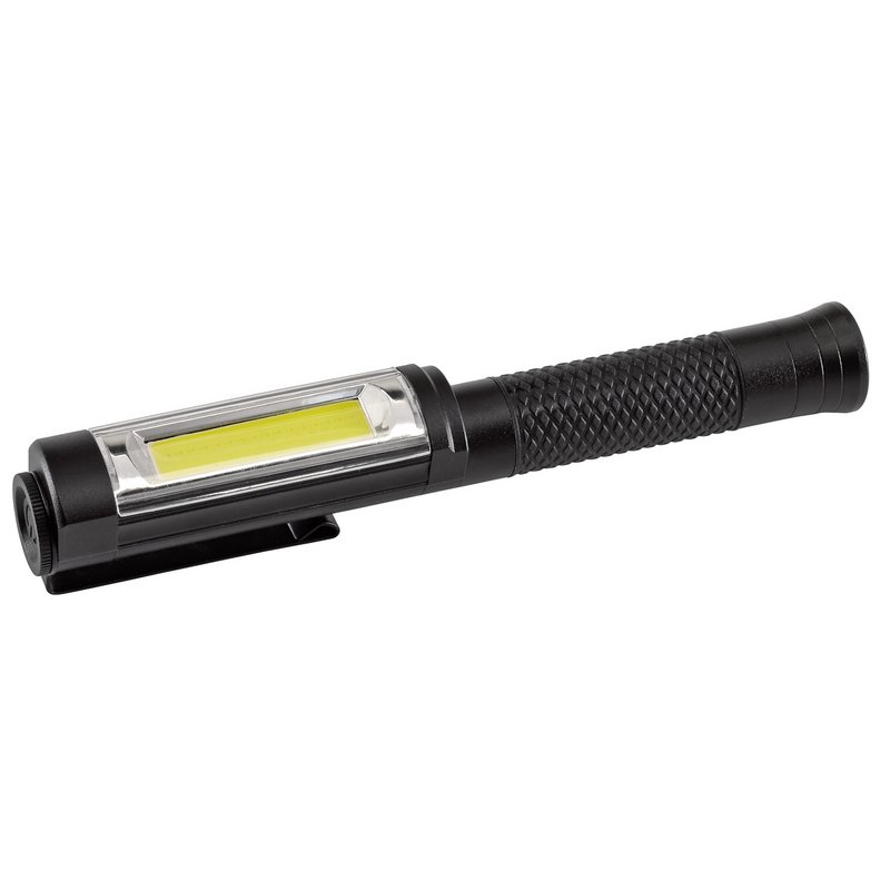 Draper COB LED Rechargeable Aluminium Pen Torch, 5W DRA-90101