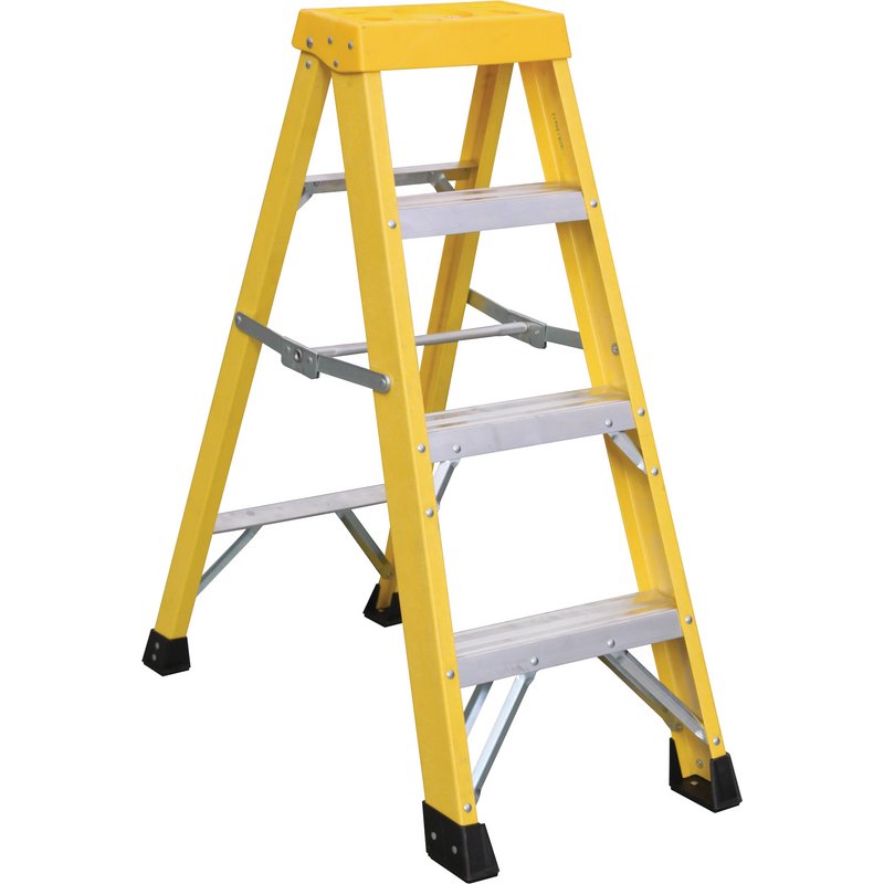 Draper Fibreglass 3 Step Ladder DRA-90409
