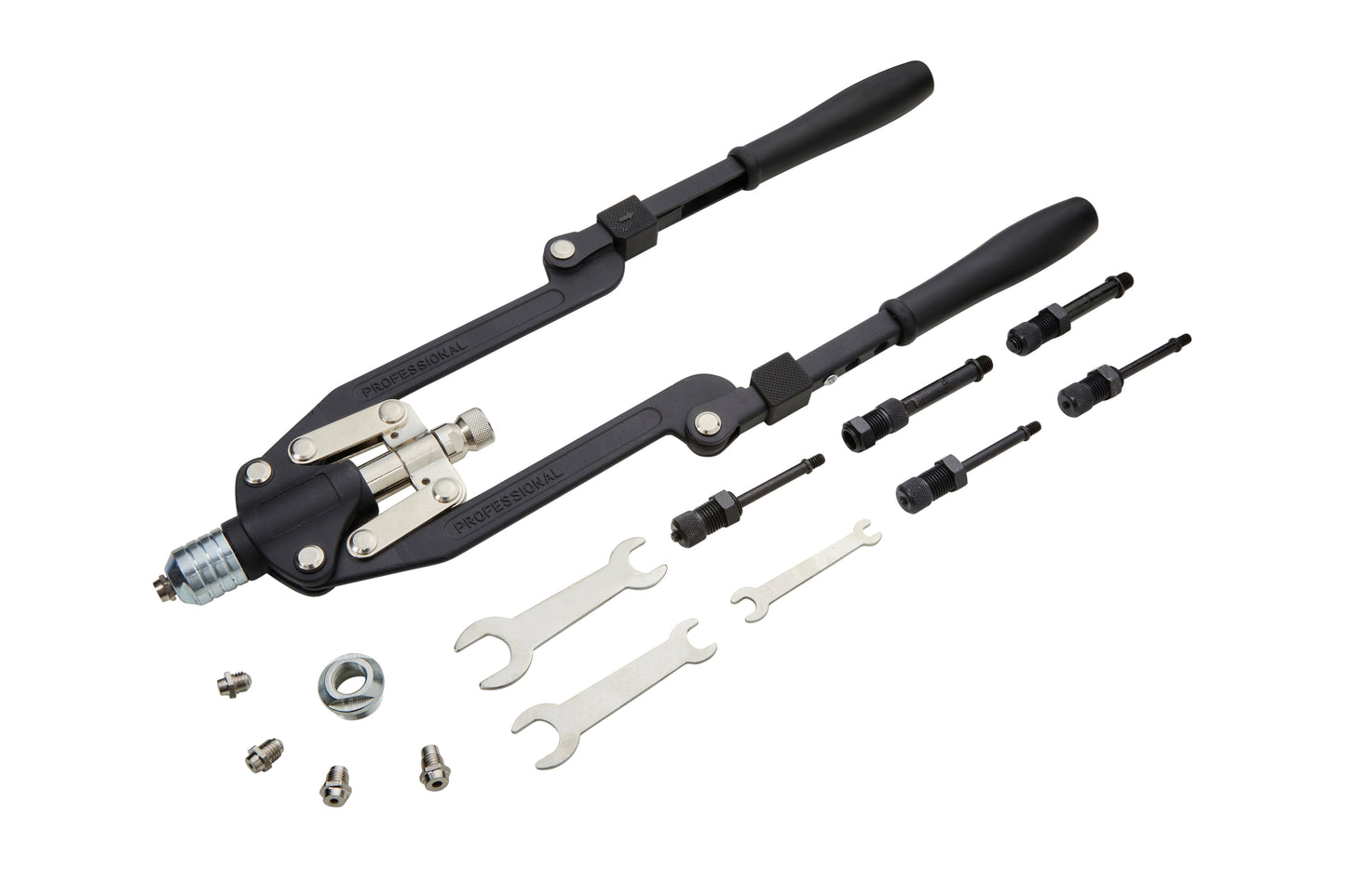 BlueSpot Long Arm Rivet (3.2-6.4) and Nut Riveter (M4-M10) Set 09108