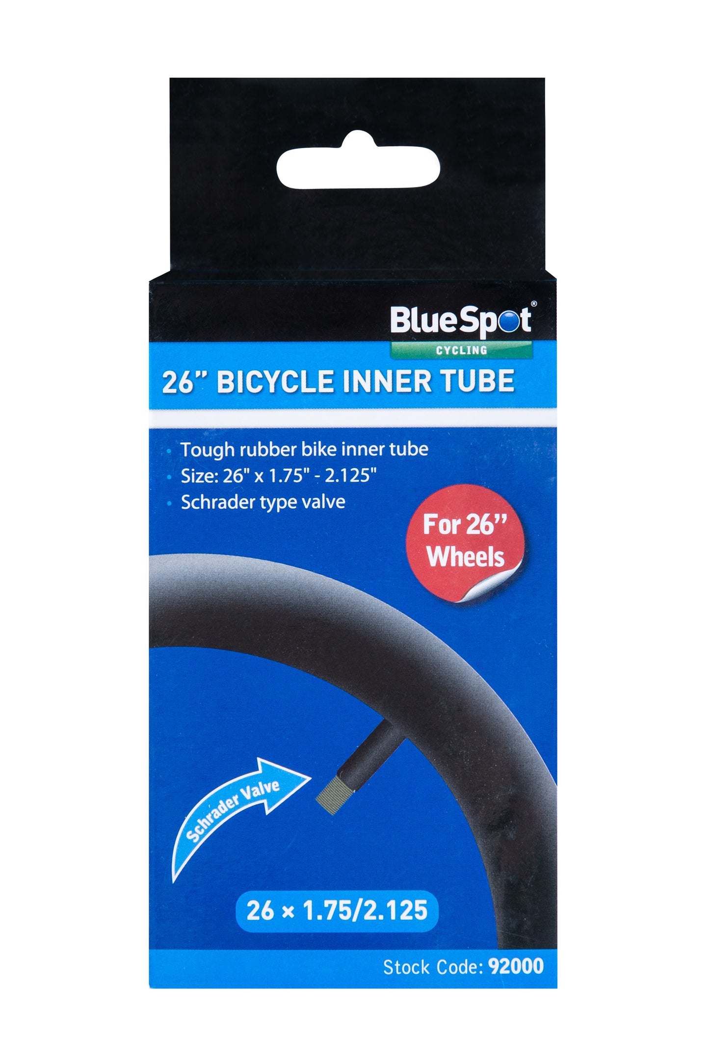 BlueSpot 26" Rubber Inner Tube 92000