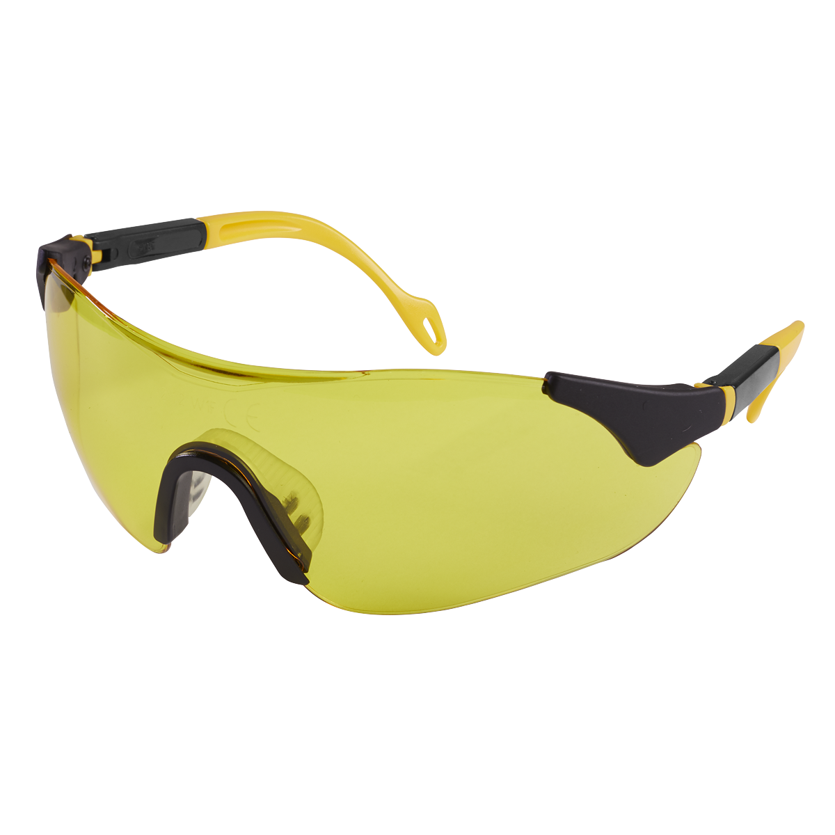 Sealey Sports Style High-Vision Safety Glasses with Adjustable Arms 9212