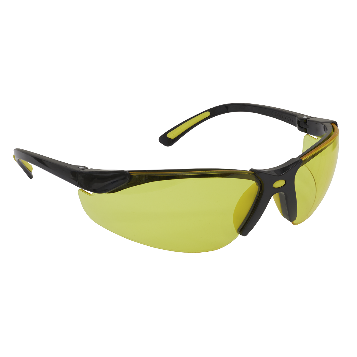 Sealey Zante Style Amber Lens Safety Glasses with Flexi Arms 9215