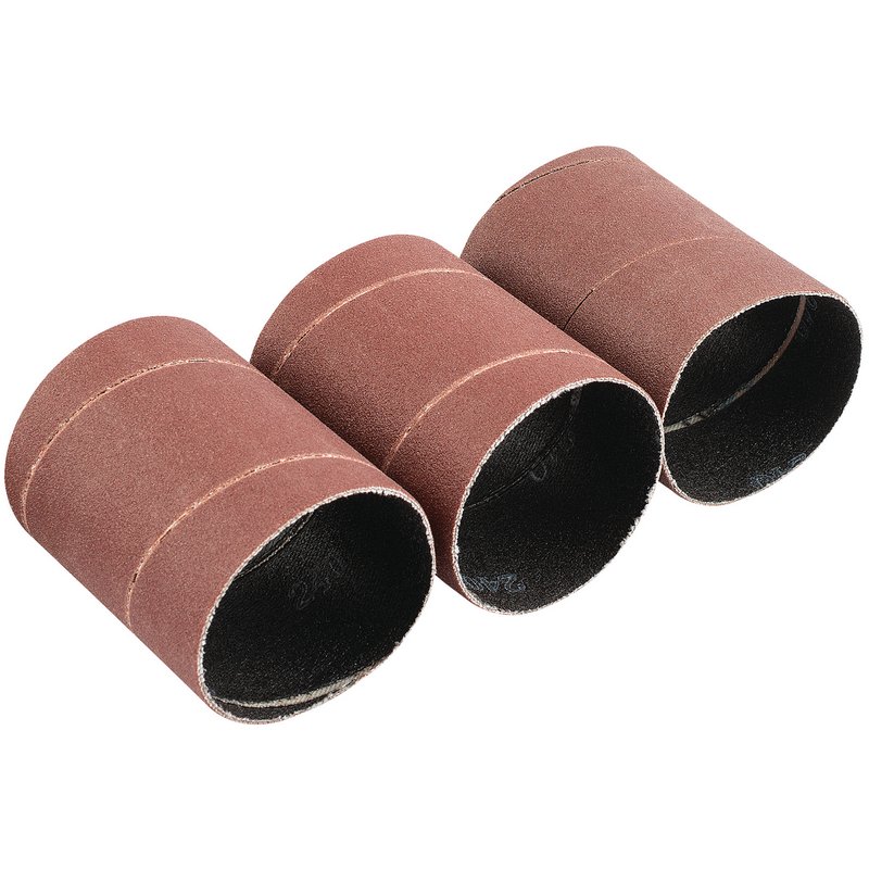 Draper Aluminium Oxide Sanding Sleeves, 45 x 60mm, 240 Grit (Pack of 3) DRA-93357