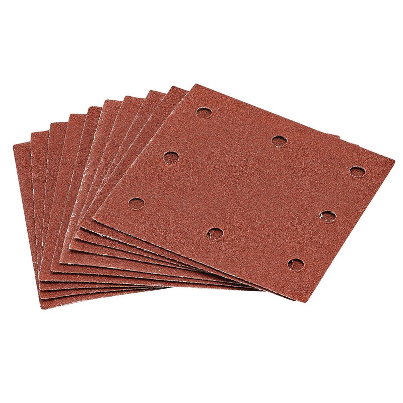 Draper 1/4 Sanding Sheets, 105 x 115mm, 80 Grit DRA-93516