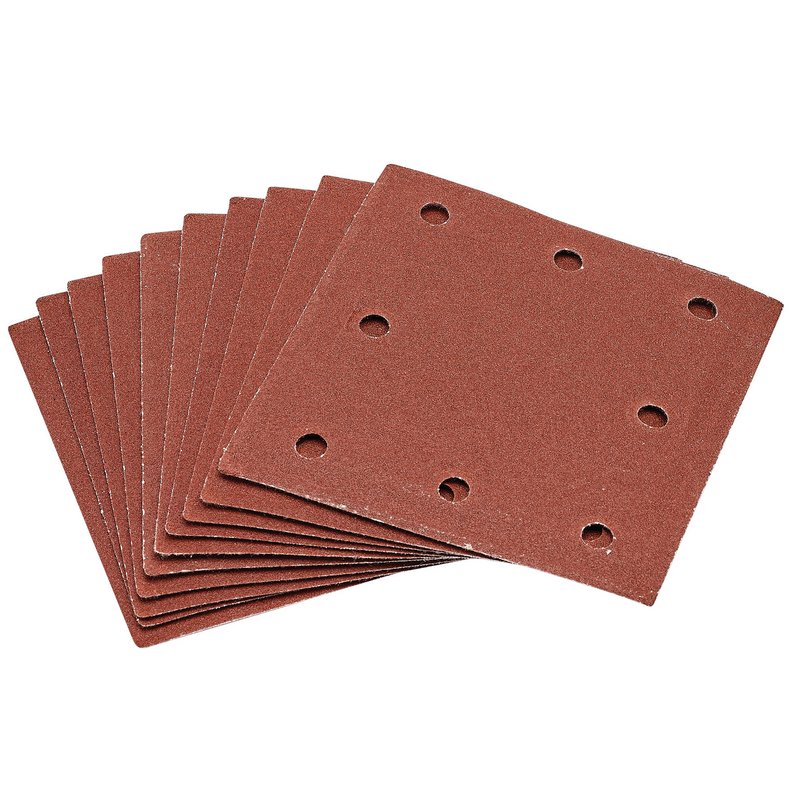 Draper 1/4 Sanding Sheets, 105 x 115mm, 120 Grit DRA-93519