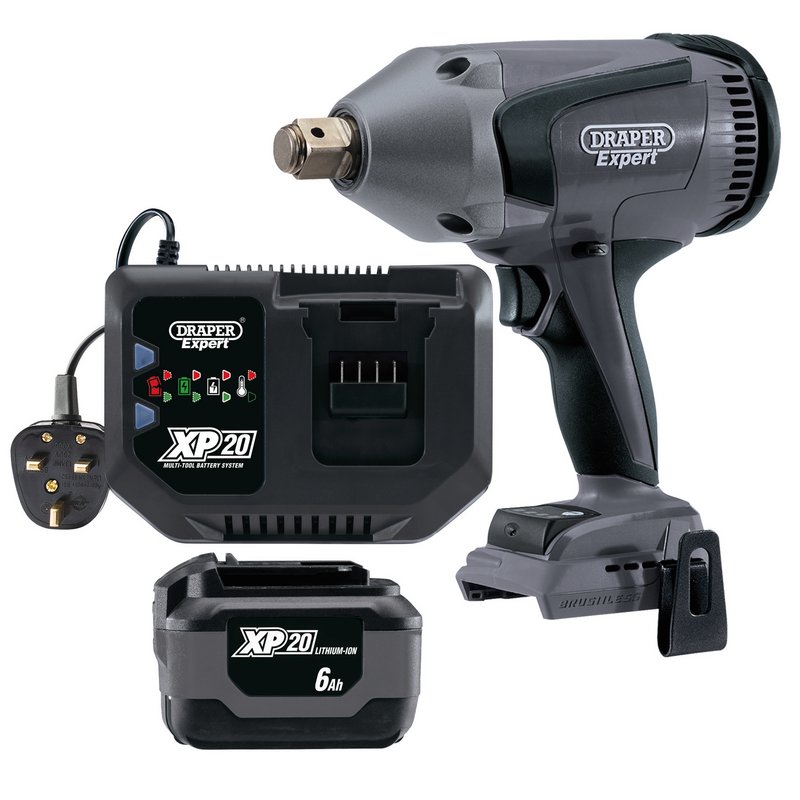 Draper XP20 3/4” Impact Wrench Kit DRA-94081