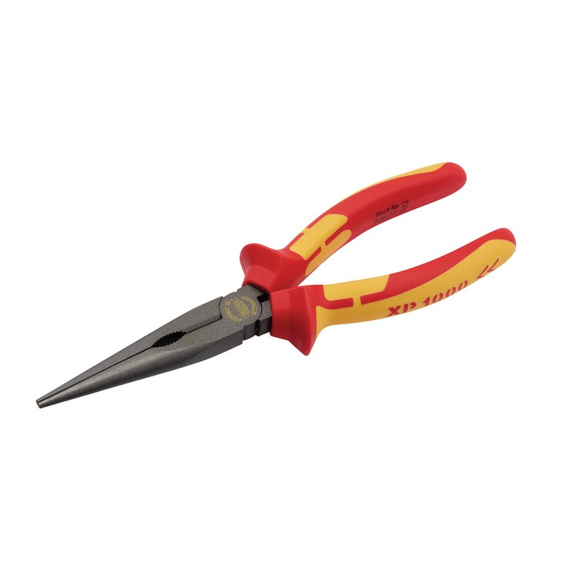 Draper XP1000 VDE Long Nose Pliers, 200mm DRA-94627