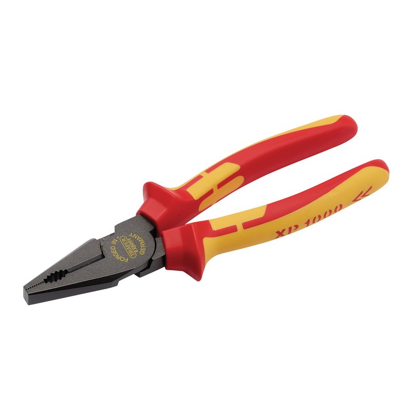 Draper XP1000 VDE Hi Leverage Combi Pliers, 200mm DRA-94636