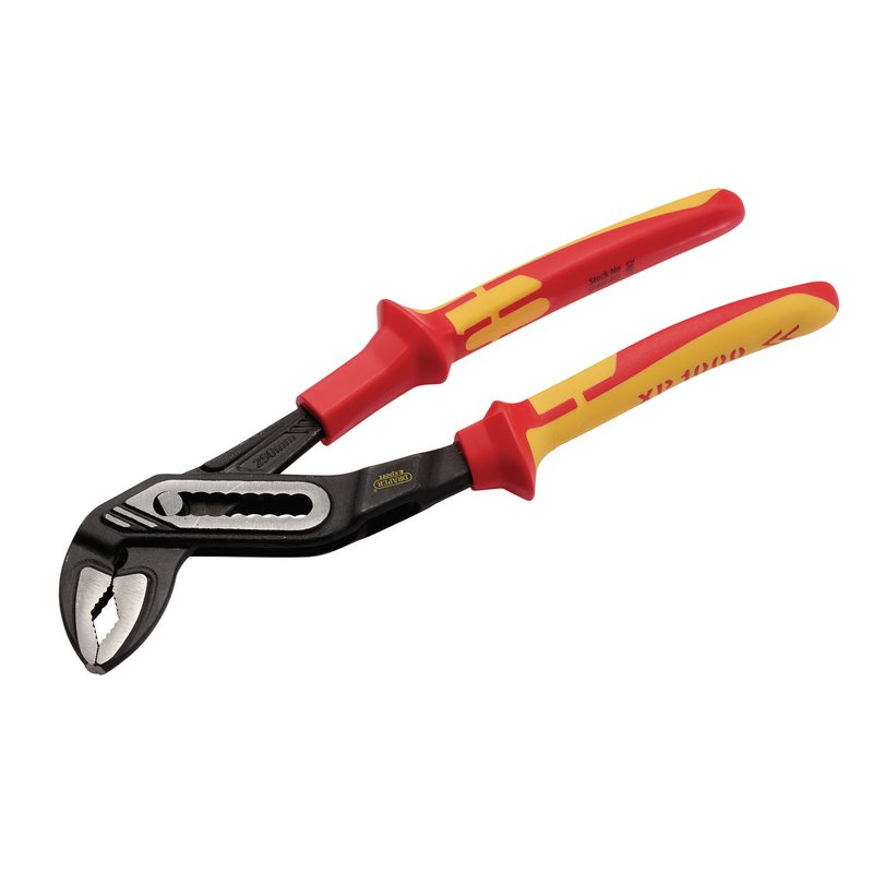 Draper XP1000 VDE Water Pump Pliers, 250mm DRA-94640