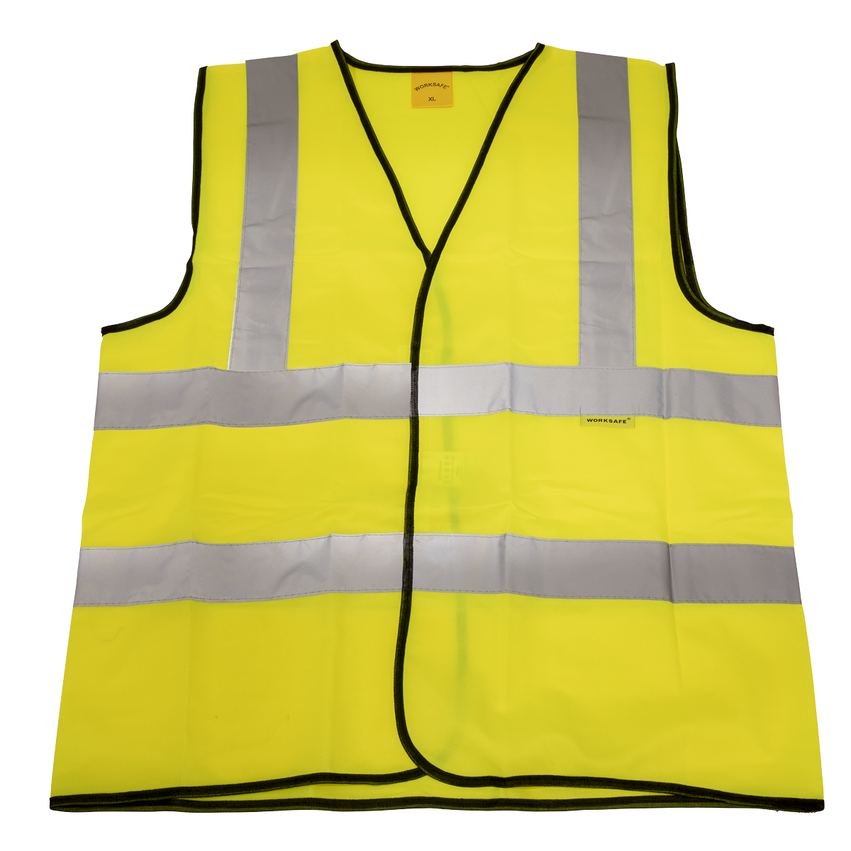 Sealey Hi-Vis Waistcoat (Site & Road Use) Yellow - X-Large 9804XL