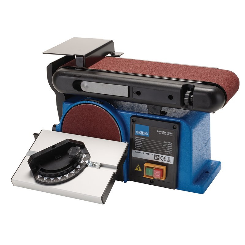 Draper 230V Belt and Disc Sander, 370W DRA-98420