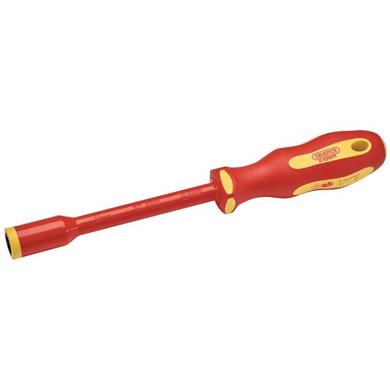 Draper Ergo Plus VDE Fully Insulated Nut Driver, 10mm DRA-99489